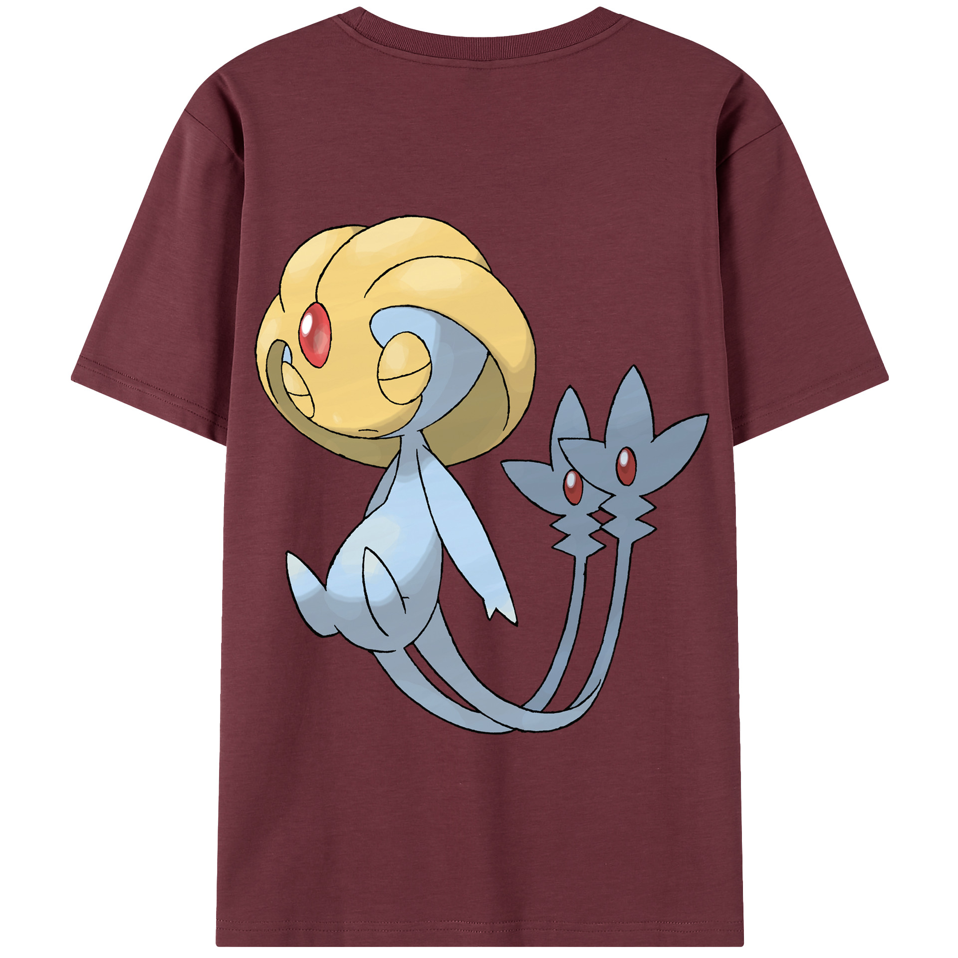 （画像用） ポケットモンスター Pokémon 綿100％半袖Tシャツ（背面プリント）